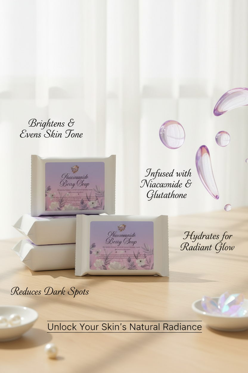 Niacinamide Berry Soap